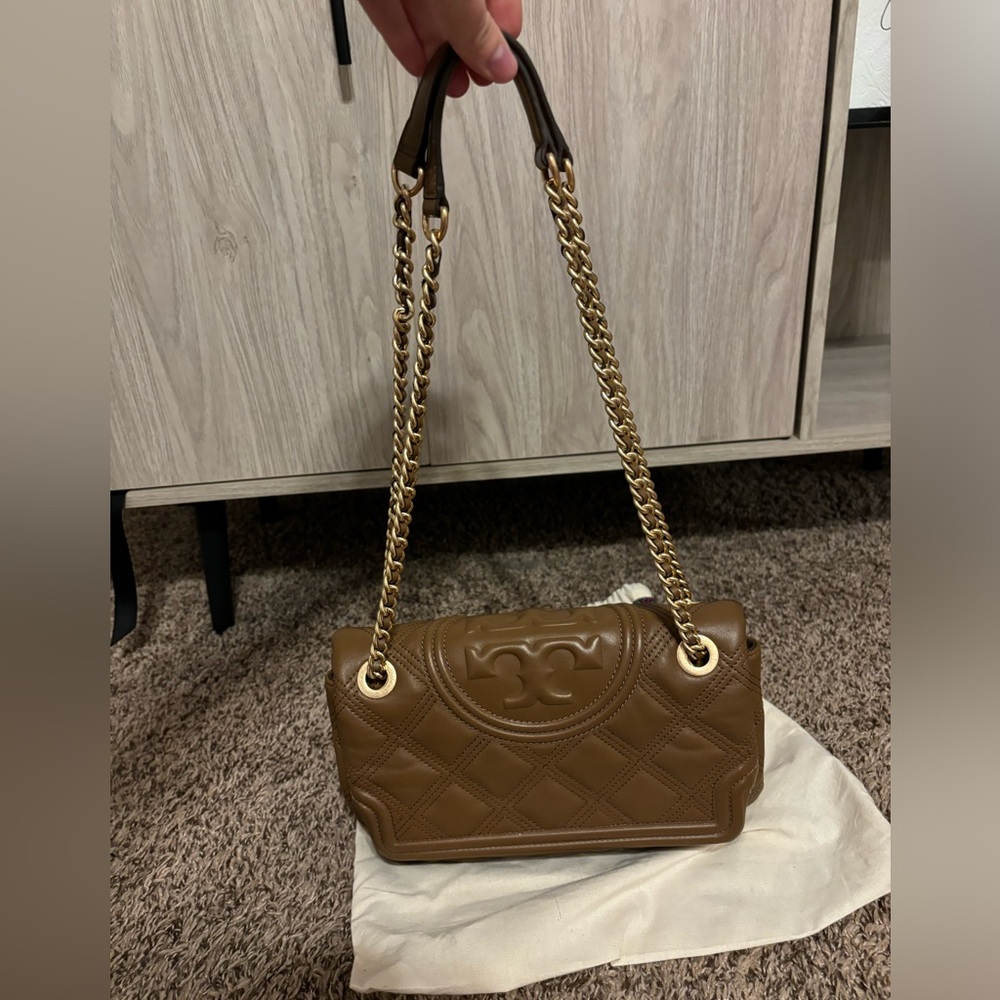 Authentic - Tory Burch Fleming Convertible Shoulder Bag - Picture 7 of 11